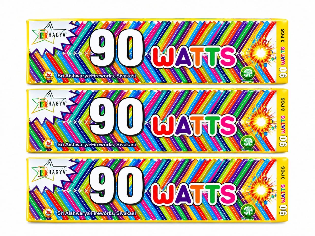 90'S Watts (3 Pcs)