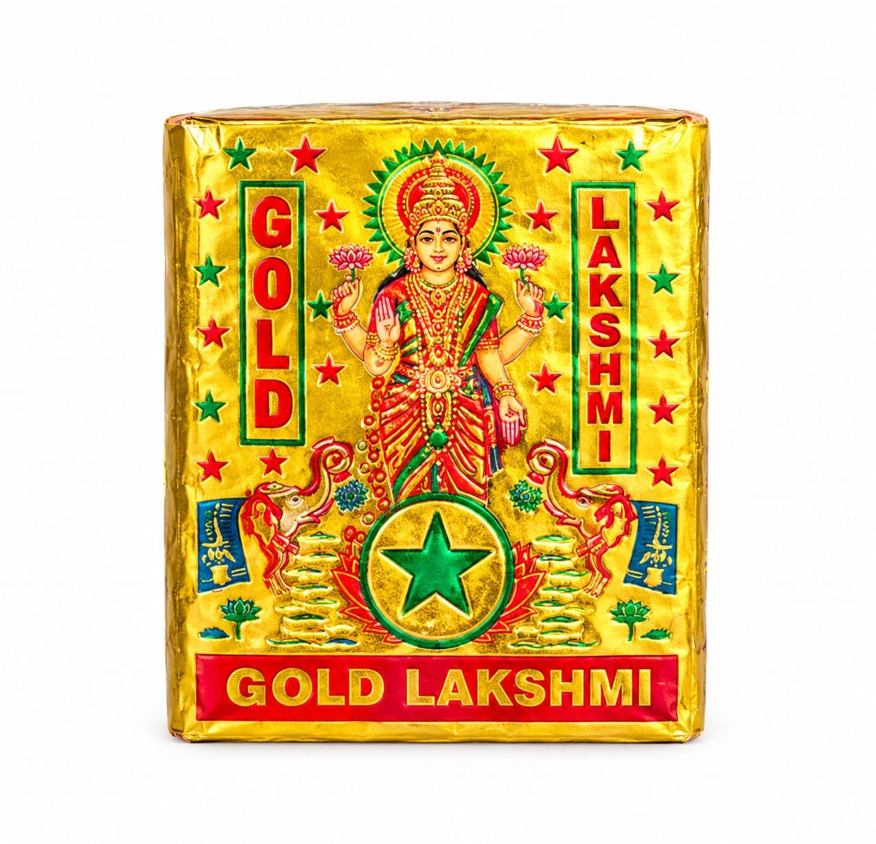 4" Gold Lakshmi Crackers
