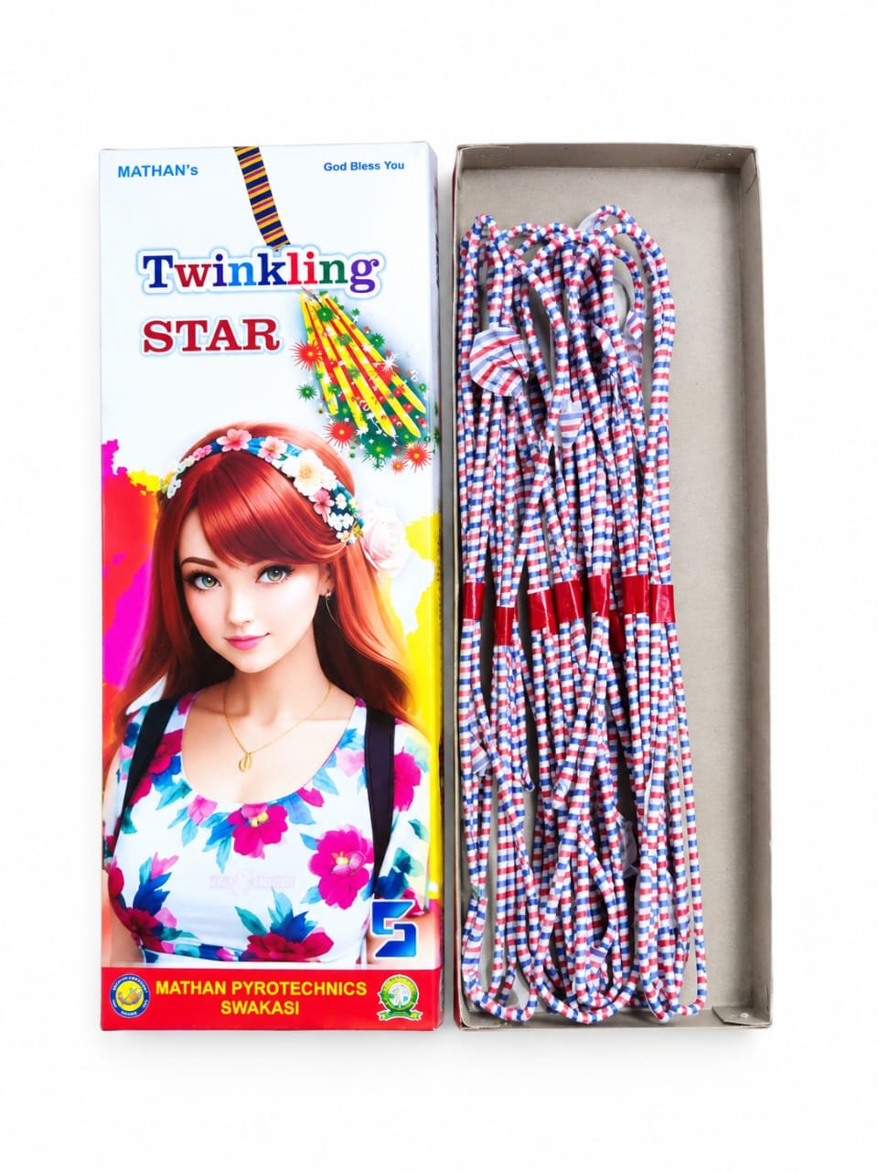 4" Twinkling Star