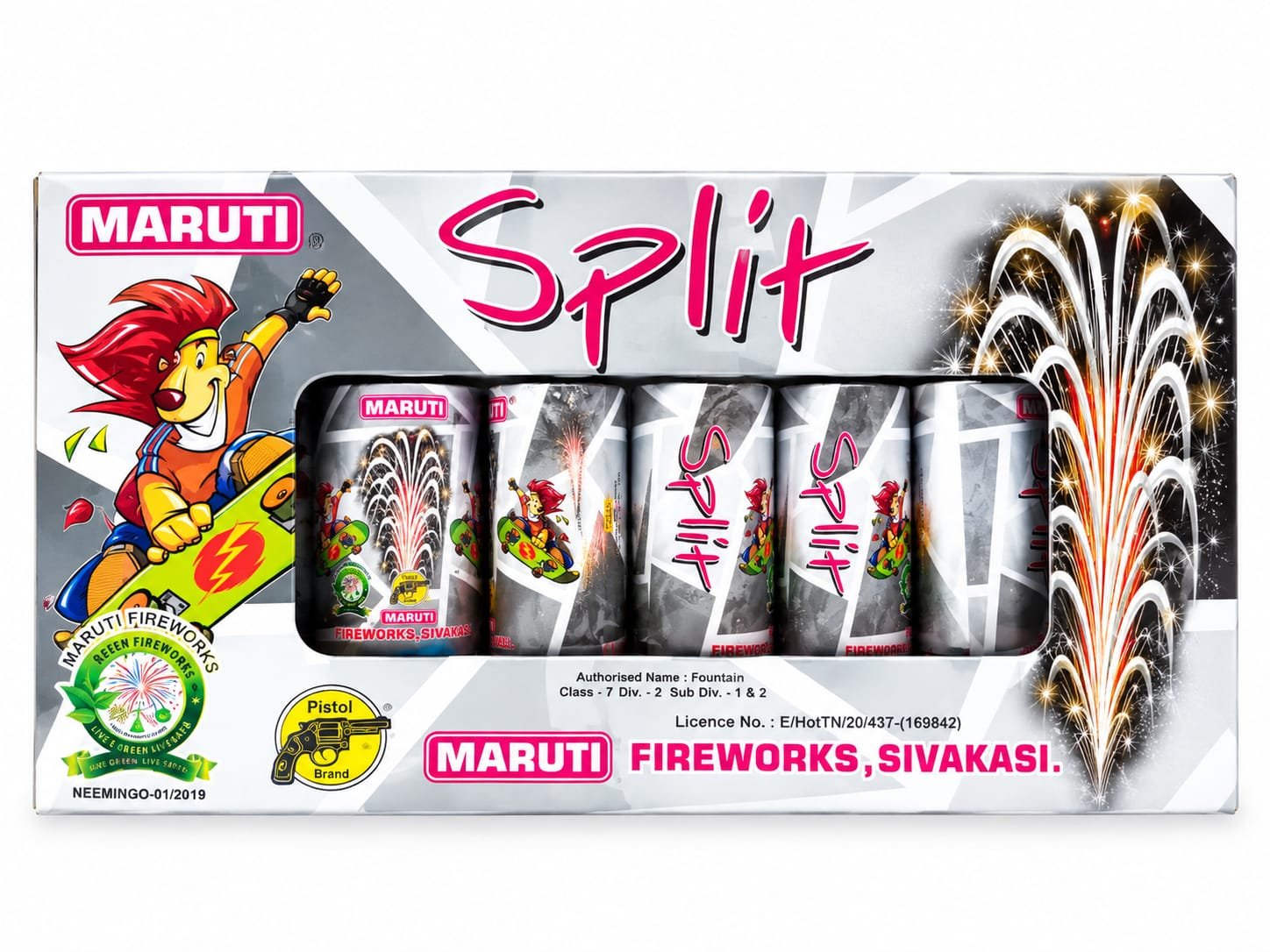 Split Fountain (6 Pcs)