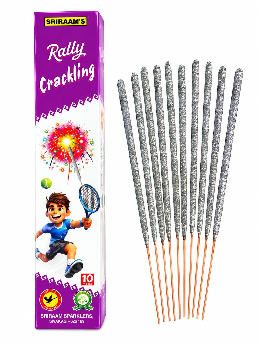 10 Cm Colour Sparklers
