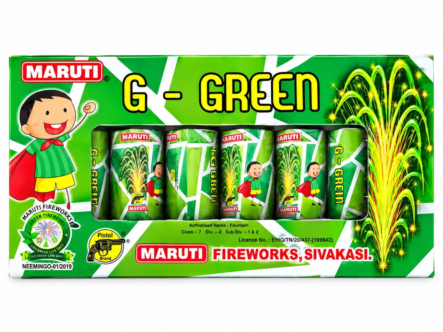 G-Green Fountain (6 Pcs)