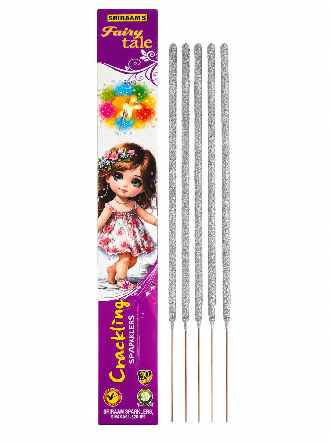 30 Cm Colour Sparklers (5 Pcs)