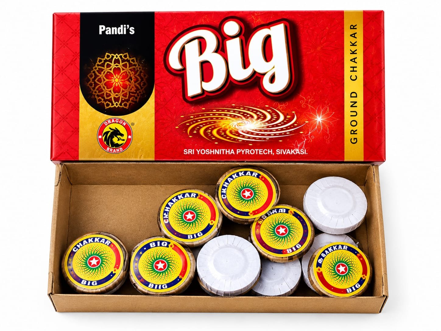 Ground Chakkars crackers