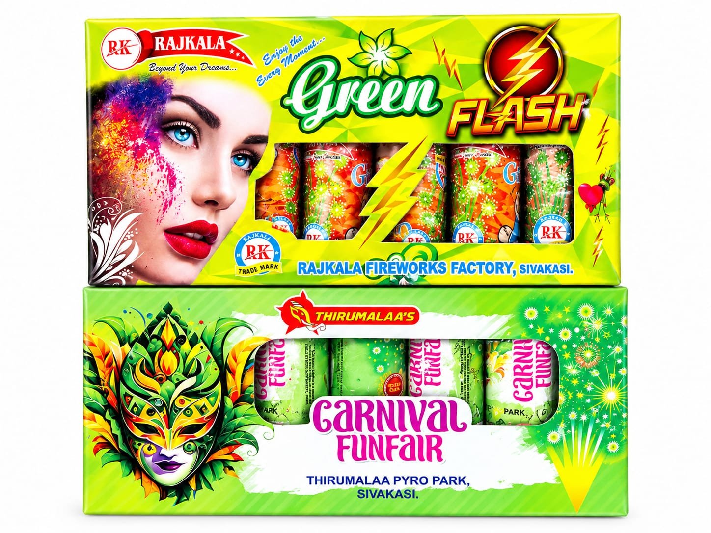 Green Flash/Carnival FunFair (5 Pcs)